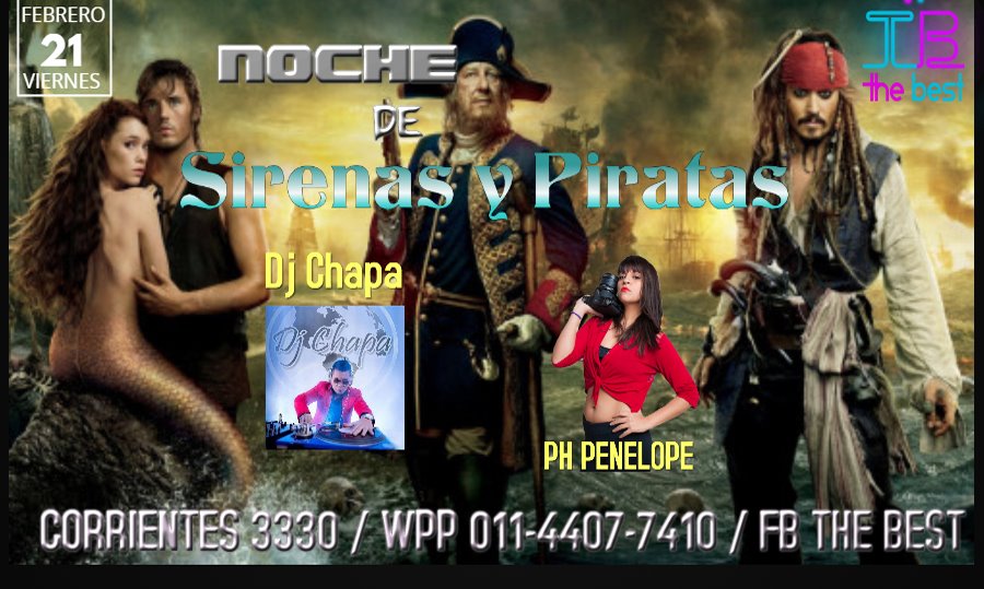 Bachata - Noche de Sirenas y Piratas