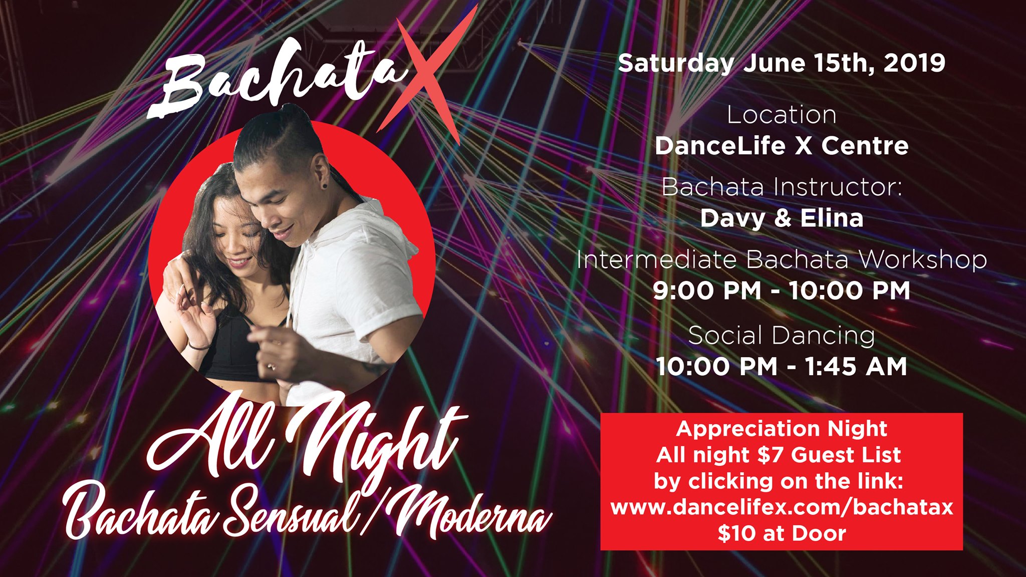 Bachata X: All Night Bachata Sensual Moderna