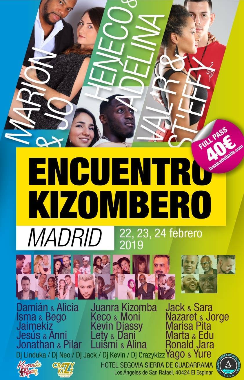 Encuentro Kizombero de Madrid 2019 (Evento oficial)