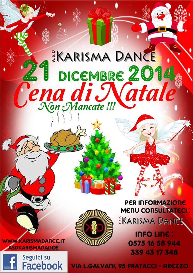 CENA PER GLI AUGURI DI NATALE 2014
