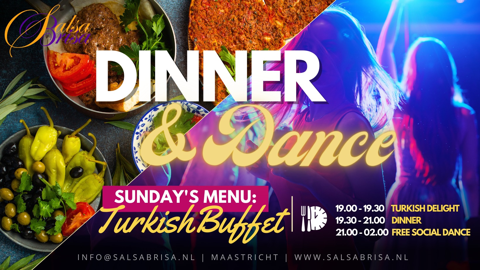 Dinner & Dance Turkish Buffet I DJ Juanito π§