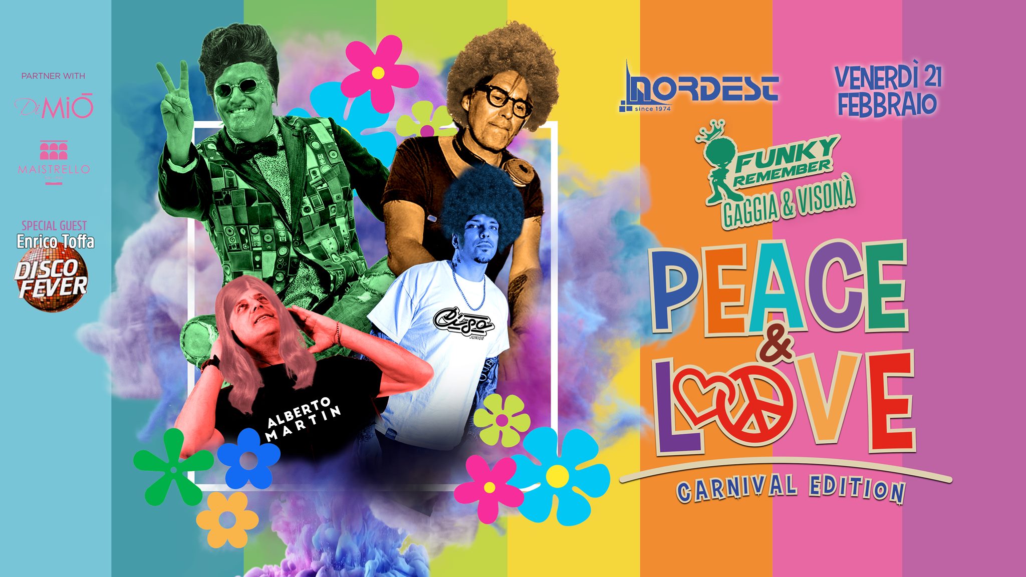 Funky Remember + Gaggia & Visonà - Peace & Love - Nordest Disco