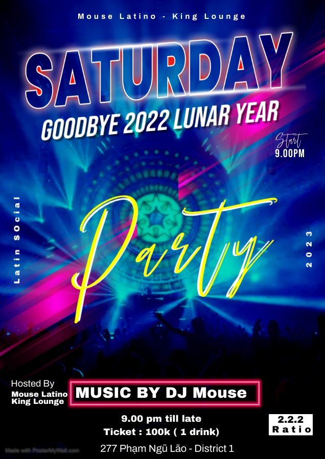 Mouse's House goodbye 2022 Lunar year Party