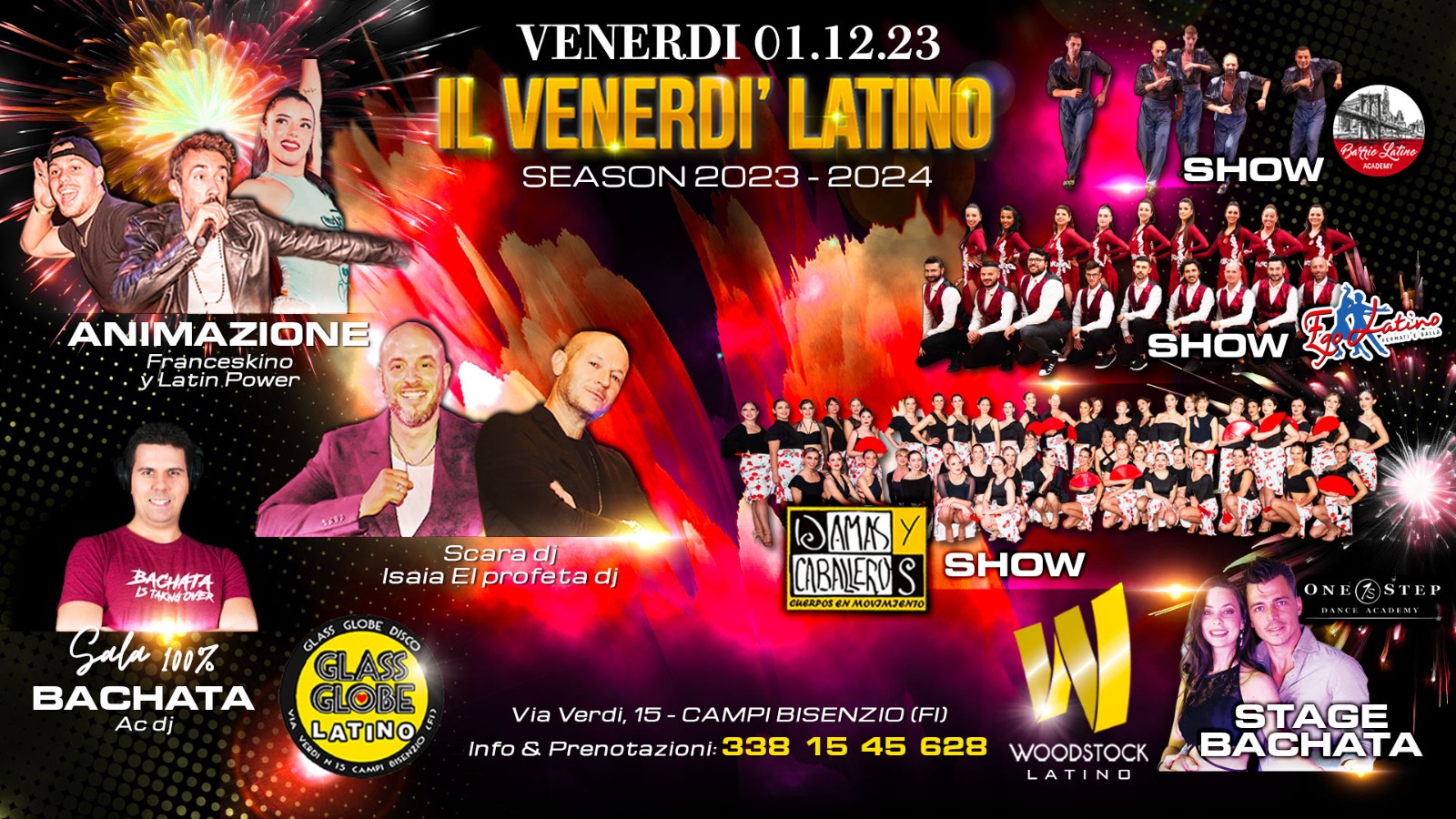IL VENERDì LATINO @ Glass Globe