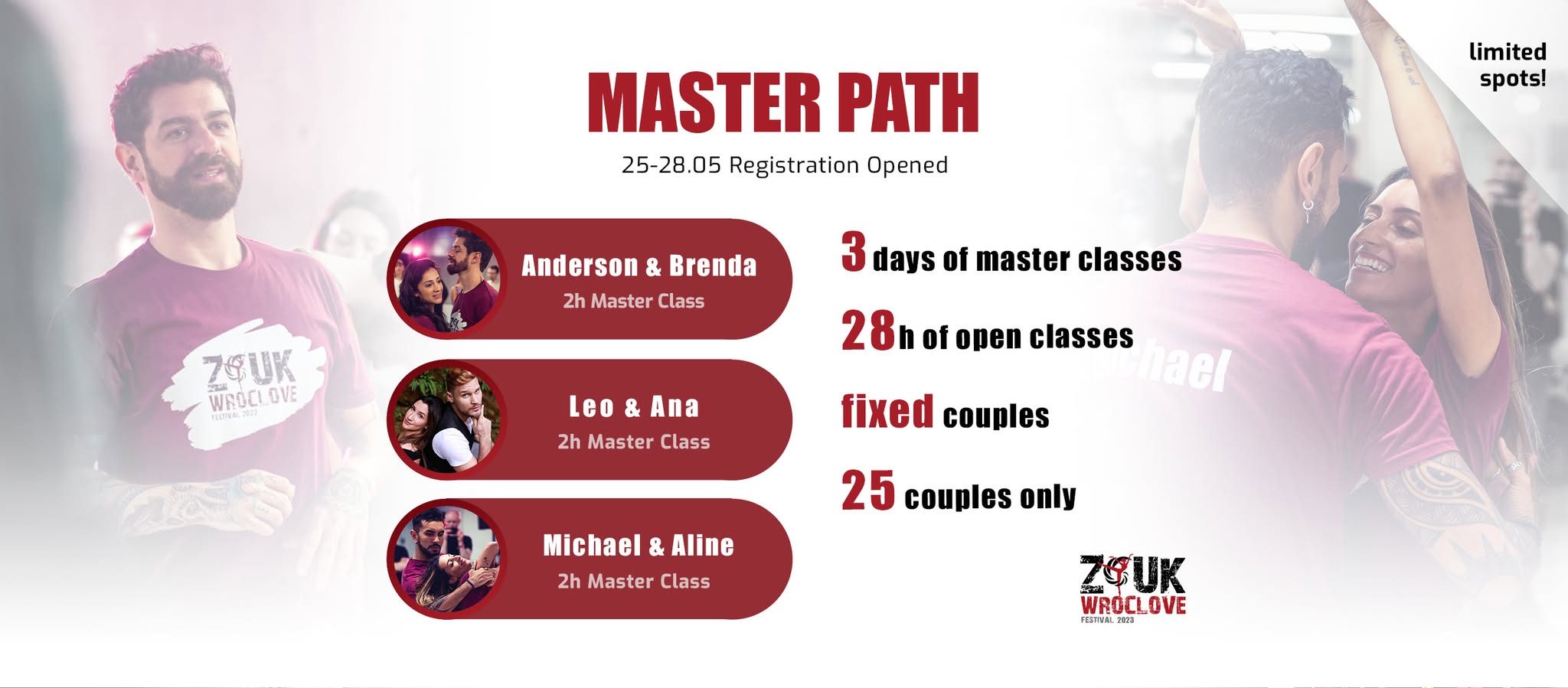 Master Classes at Zouk Wroclove Festival 2023