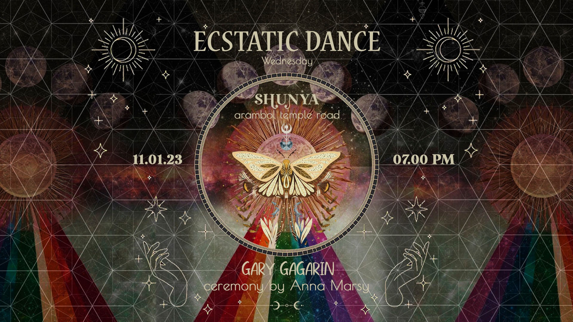 11.1 ECSTATIC DANCE ⋮⊼⋮ GARY GAGARIN