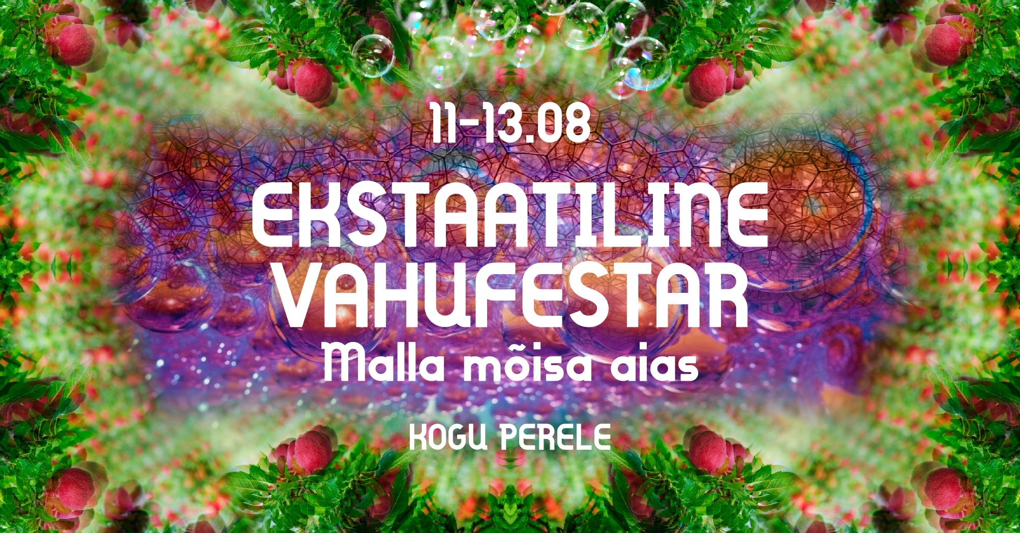 Ekstaatiline koguperefestival Malla mõisa aias