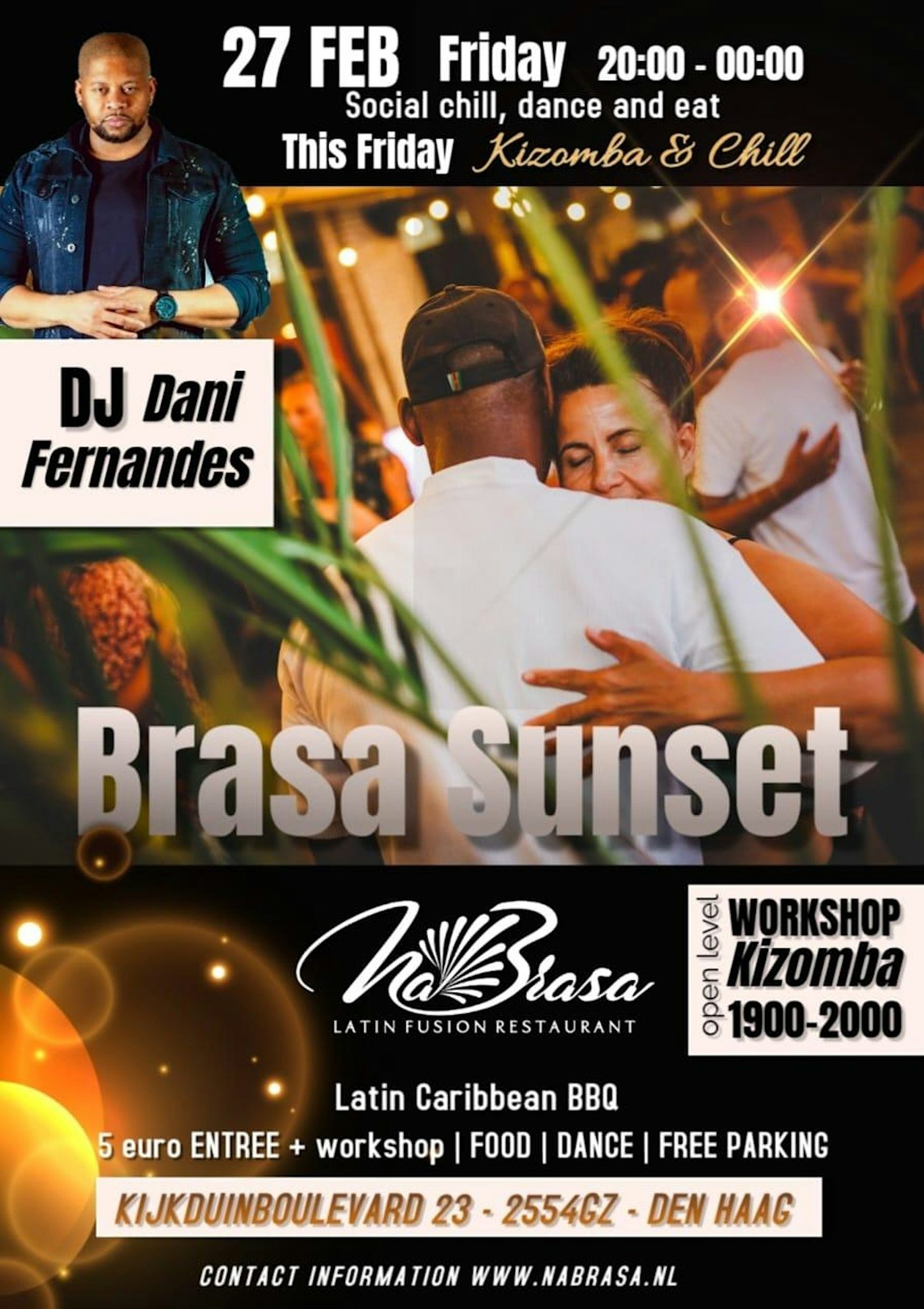 Brasa Sunset This Friday: Kizomba & Chill