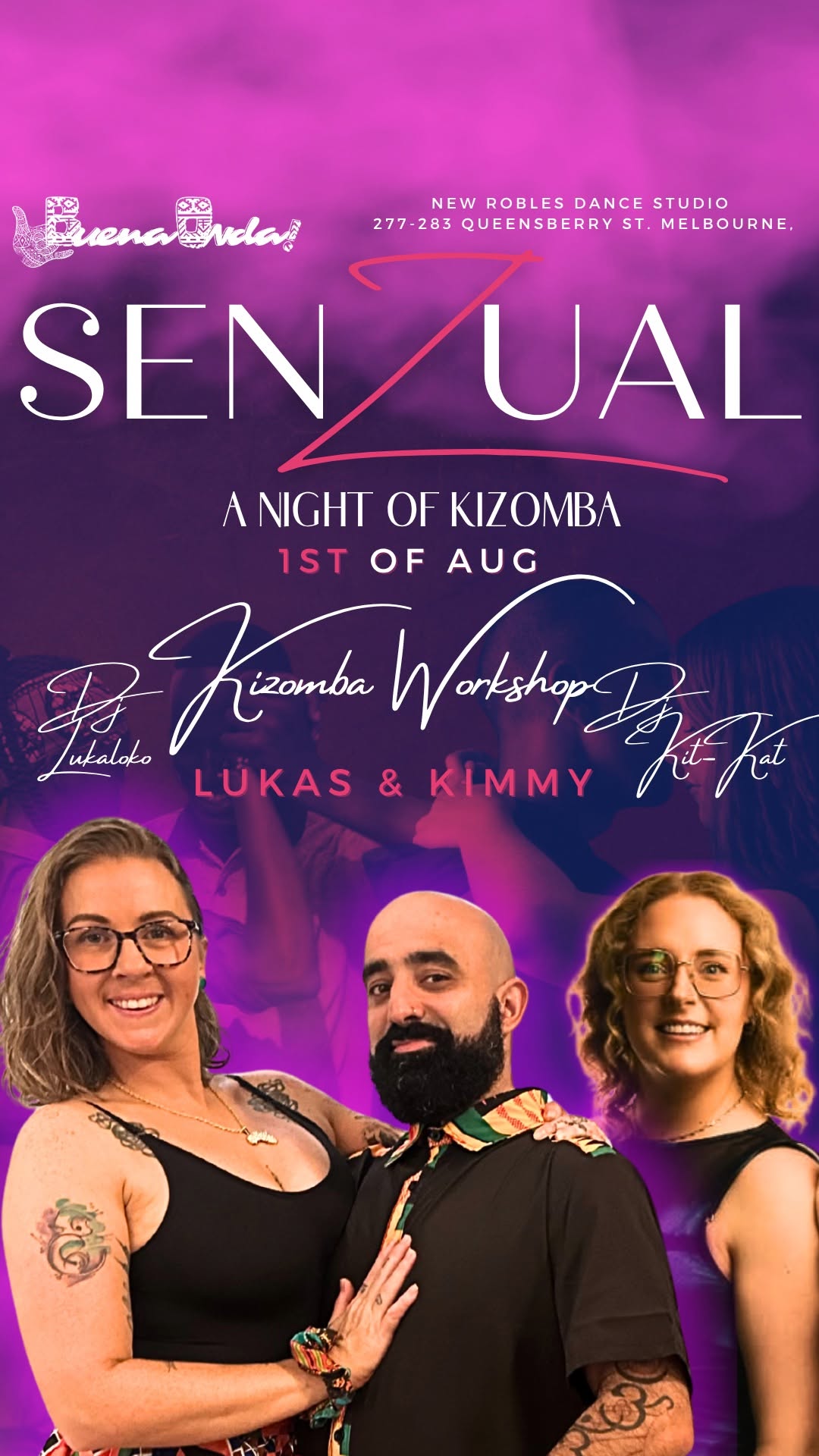SenZuaL: A night of Kizomba! AUG