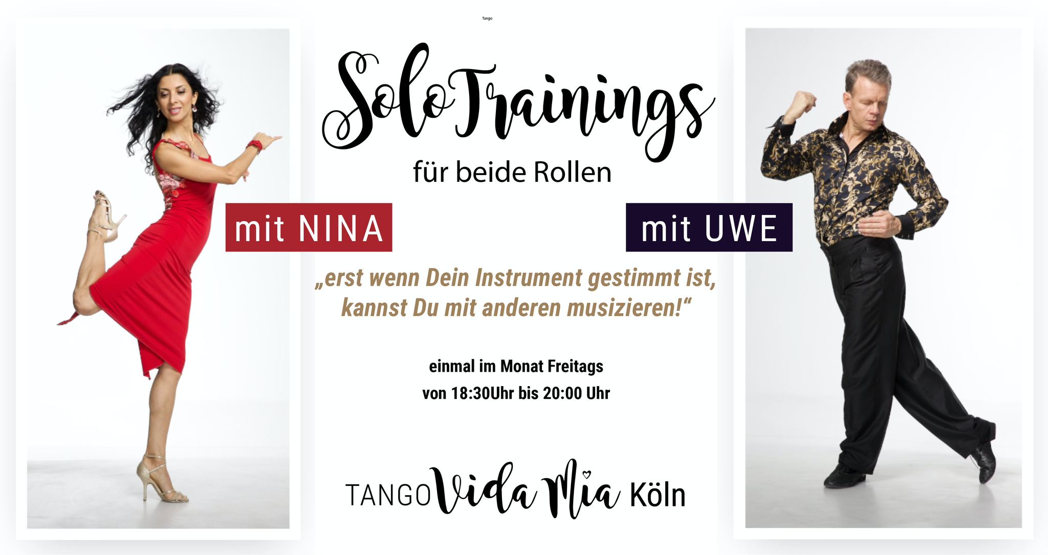 Tango Solo Trainings mit Nina & Uwe, VidaMia Köln