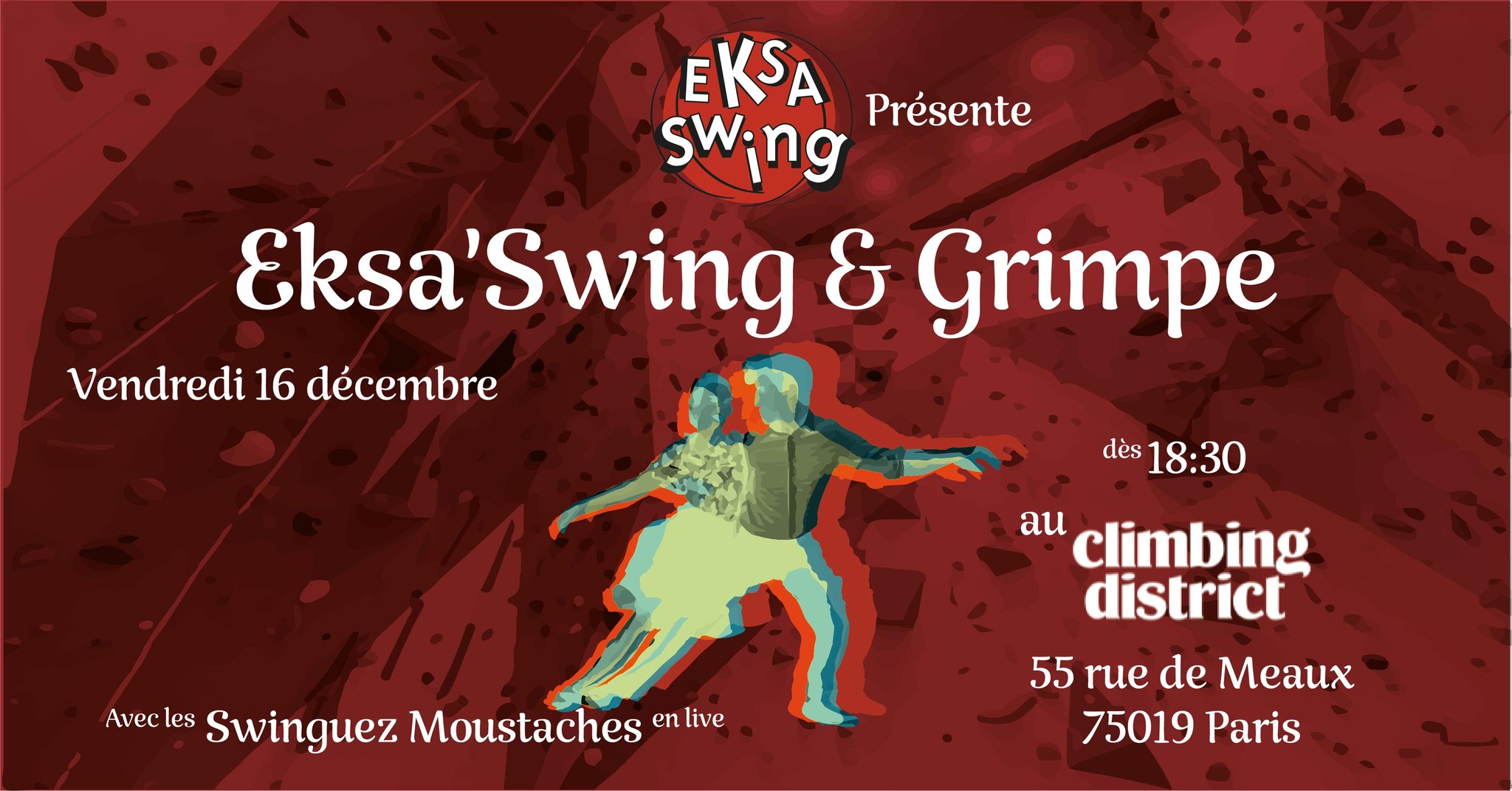 Eksa'Swing & Grimpe au Climbing District 19