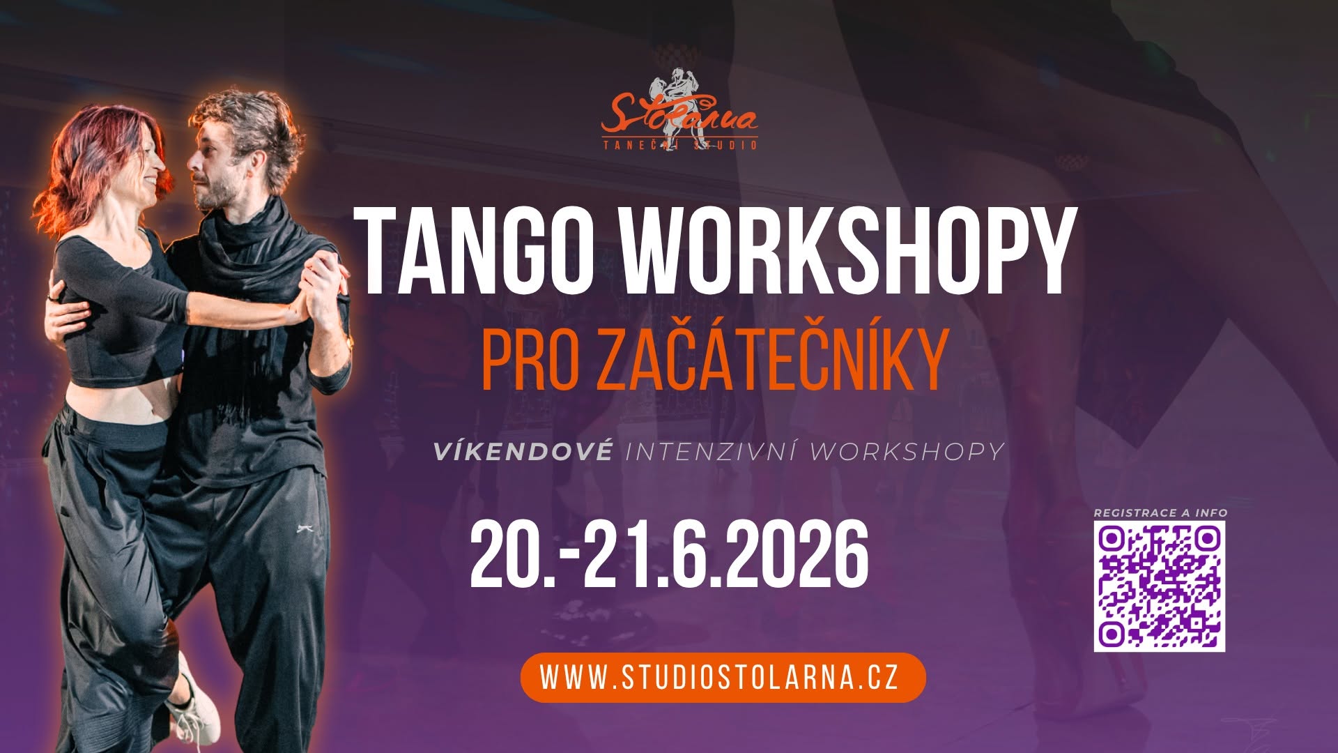 TANGO pro začátečníky - VÍKENDOVÉ WORKSHOPY