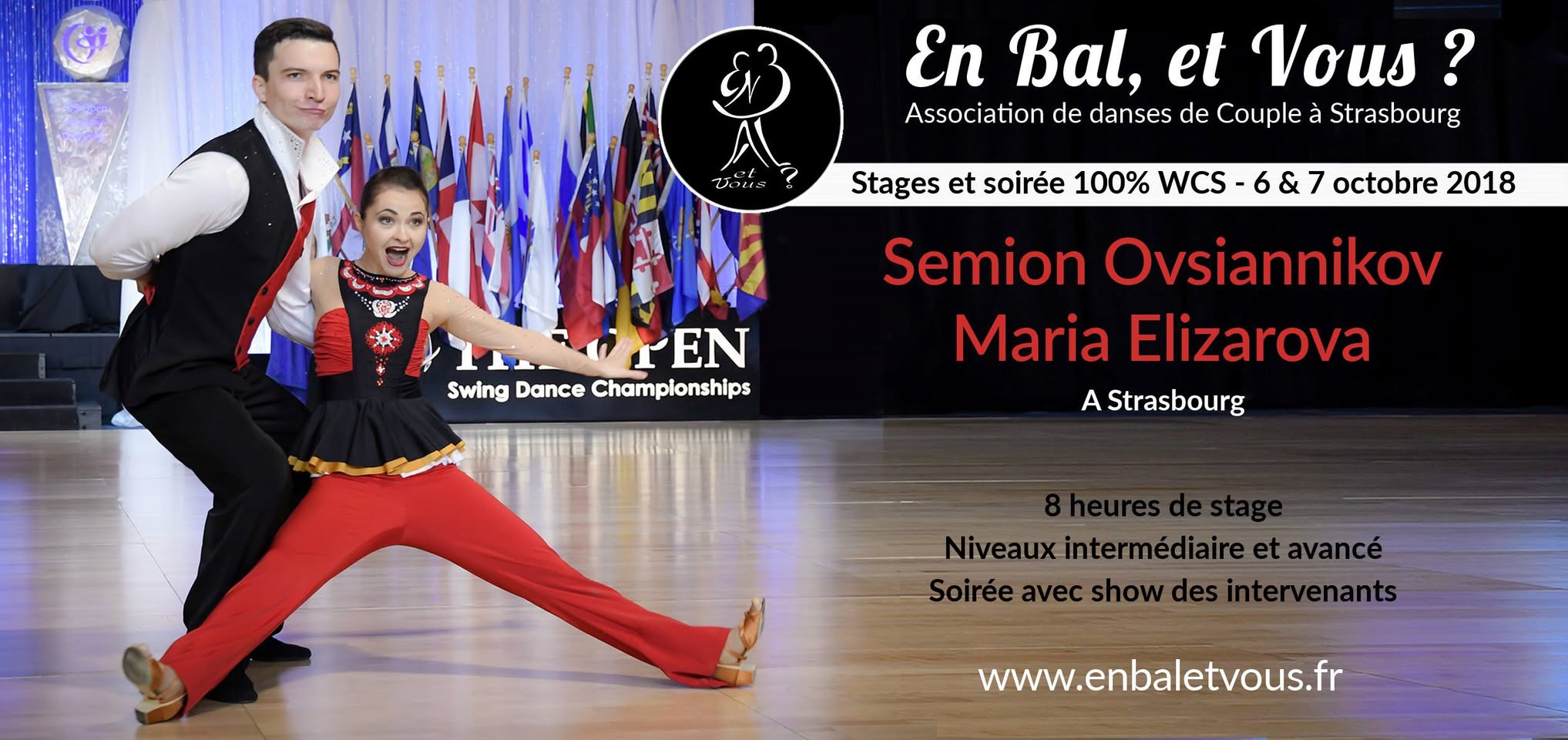 Week-end 100% West Coast Swing avec Semion et Maria