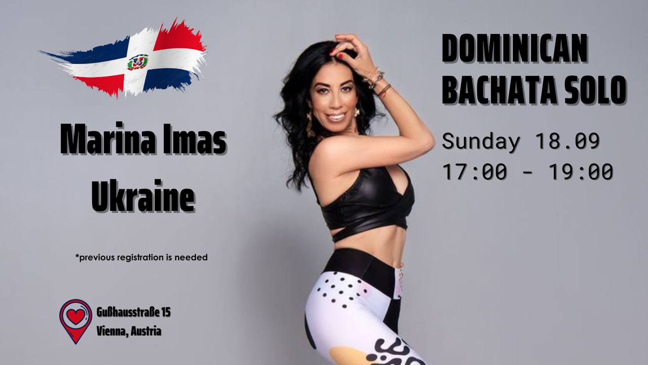Dominican Bachata Solo with Marina Imas
