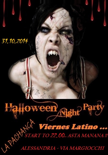 HALLOWEEN ALLA PACHANDA (DA ISMAEL) ALESSANDRIA QUE BAILA !!!