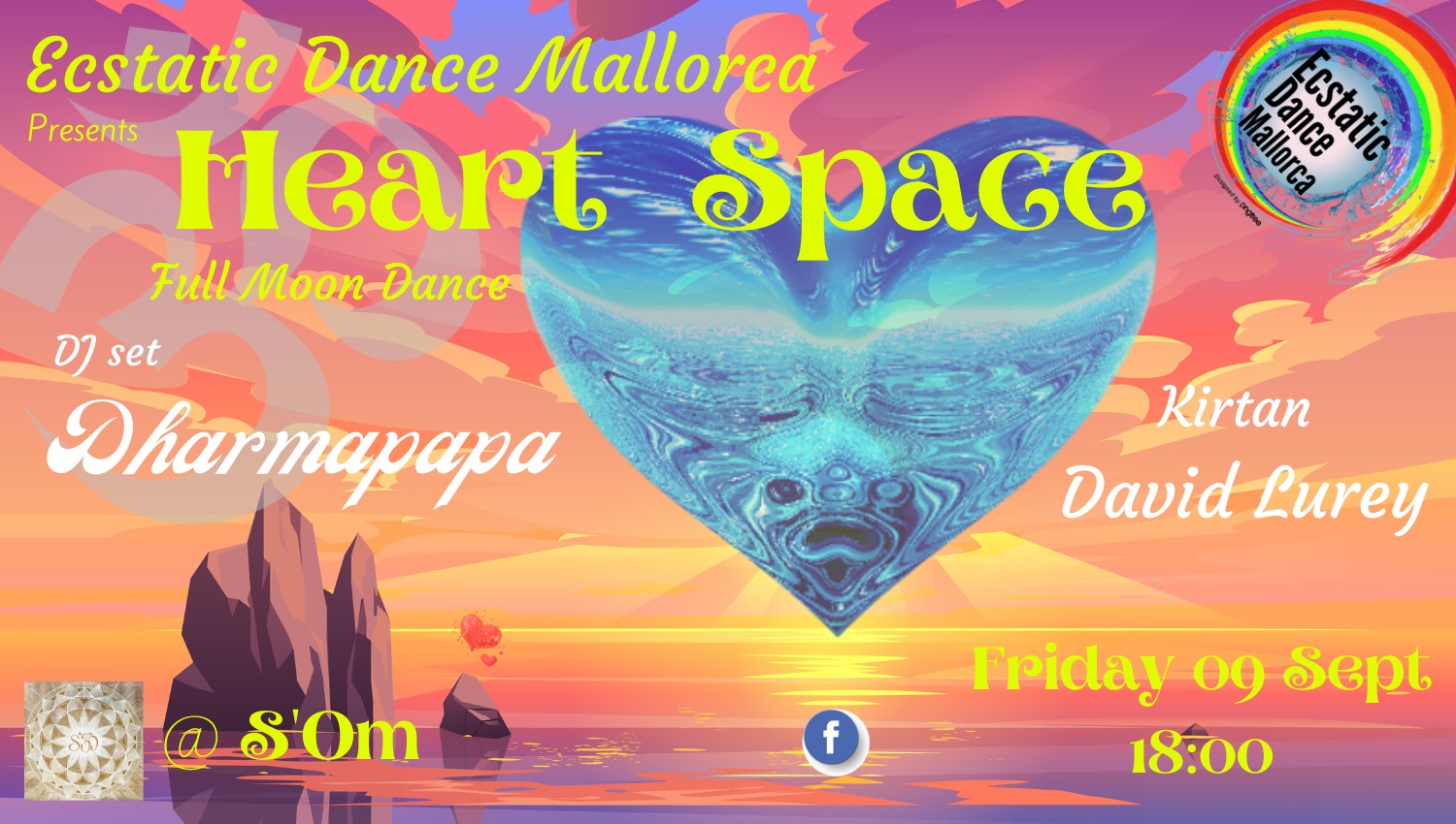 Heart Space Kirtan & Ecstatic Dance with DJ Dharmapapa