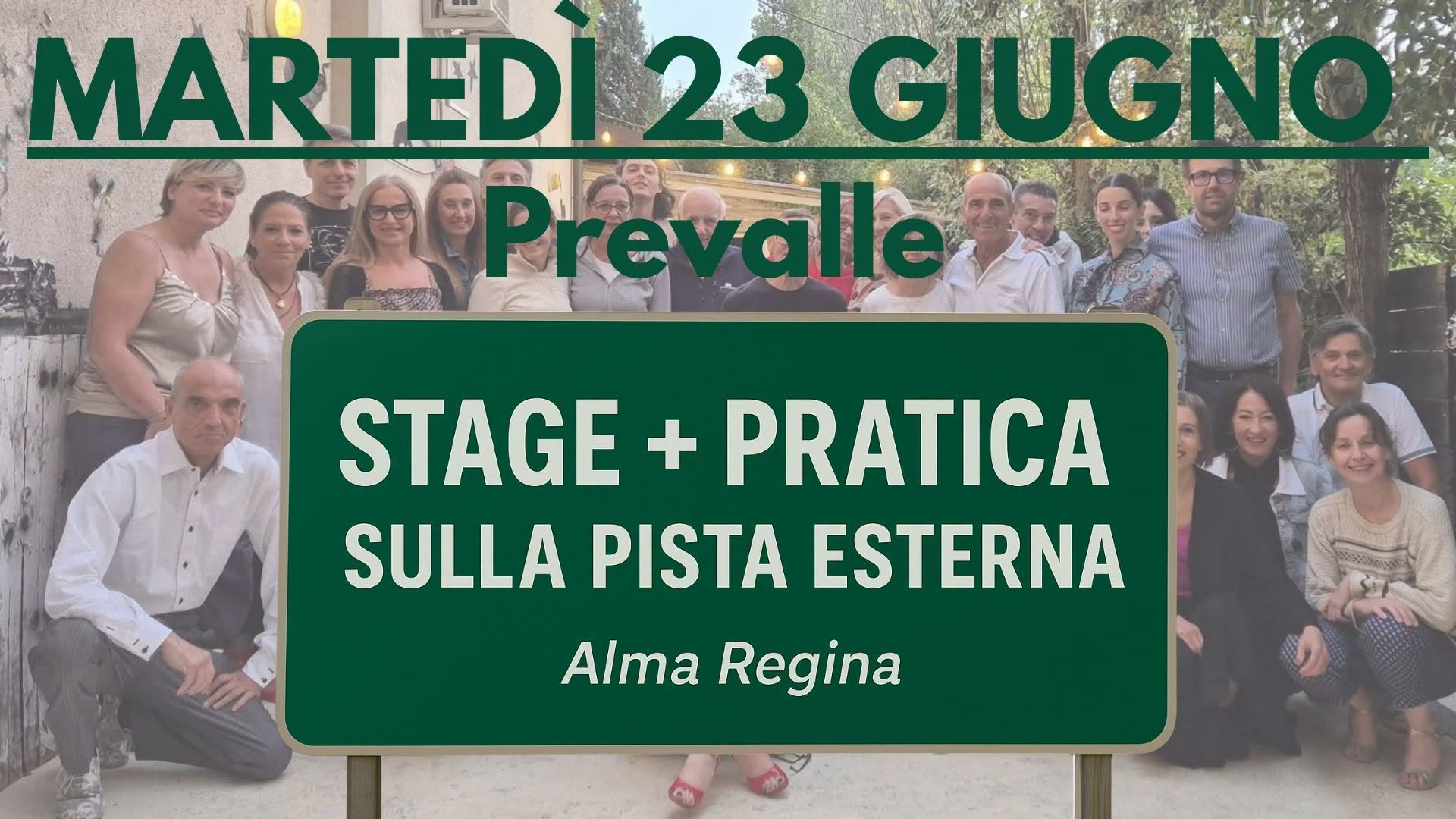STAGE + PRATICA SULLA PISTA ESTERNA