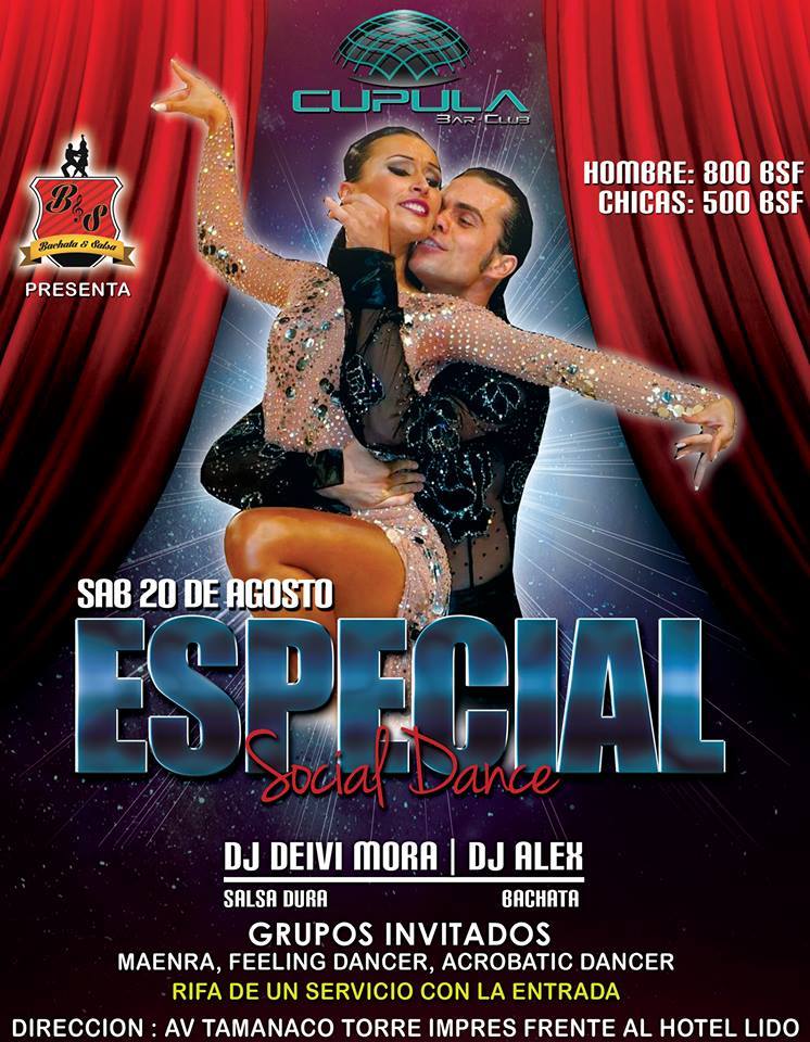 Especial Social Dancer Salsa & Bachata