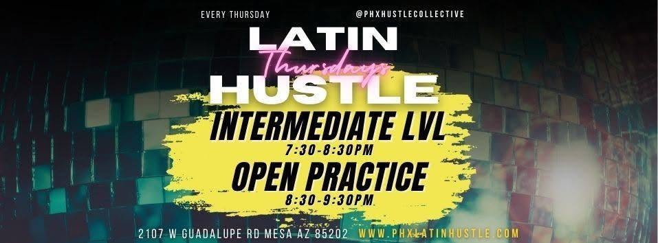 Intermediate Latin Hustle Class + Social