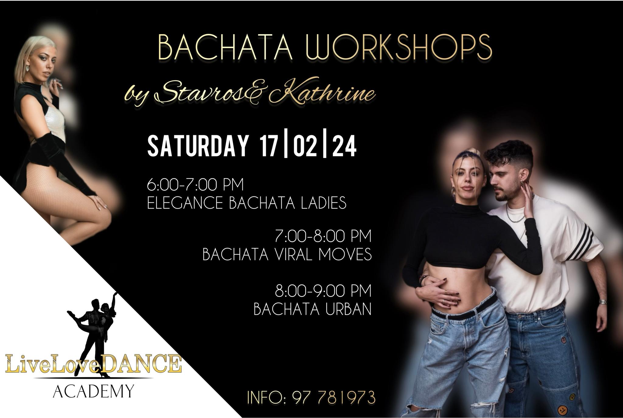 Bachata Workshops by STAVROS & KATHRINE Greek Bachata Champions