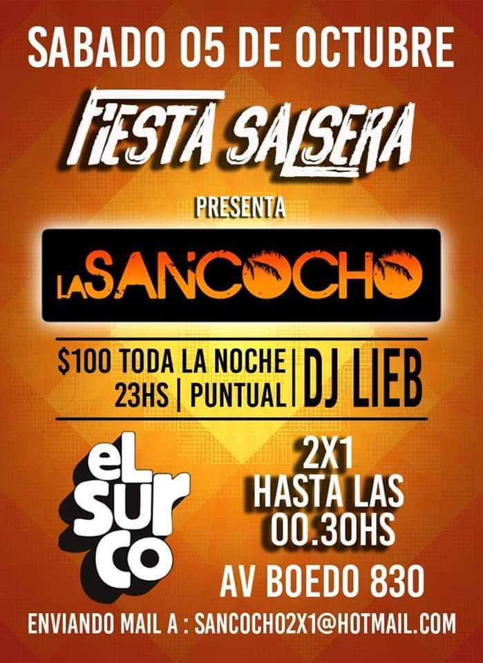 Fiesta Salsera con La Sancocho