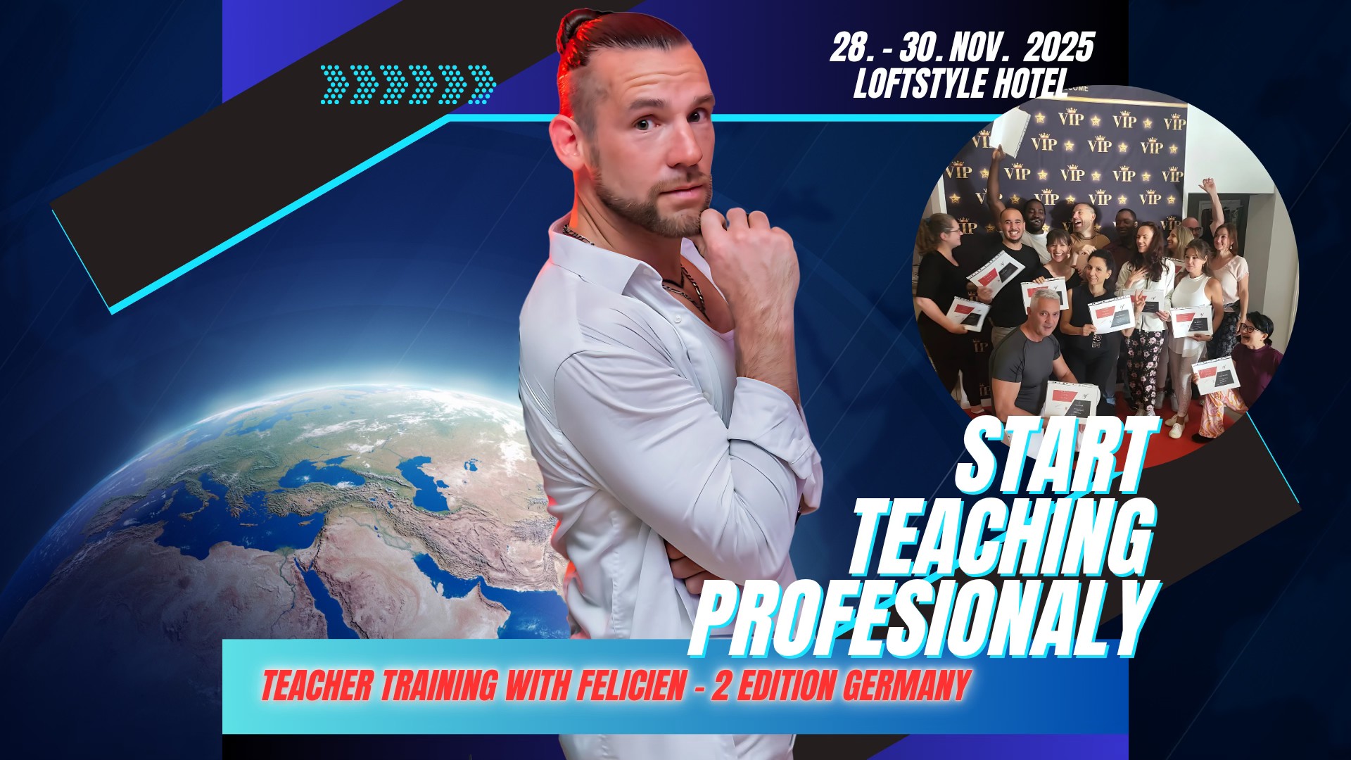 Kizomba Teachertraining mit Felicien