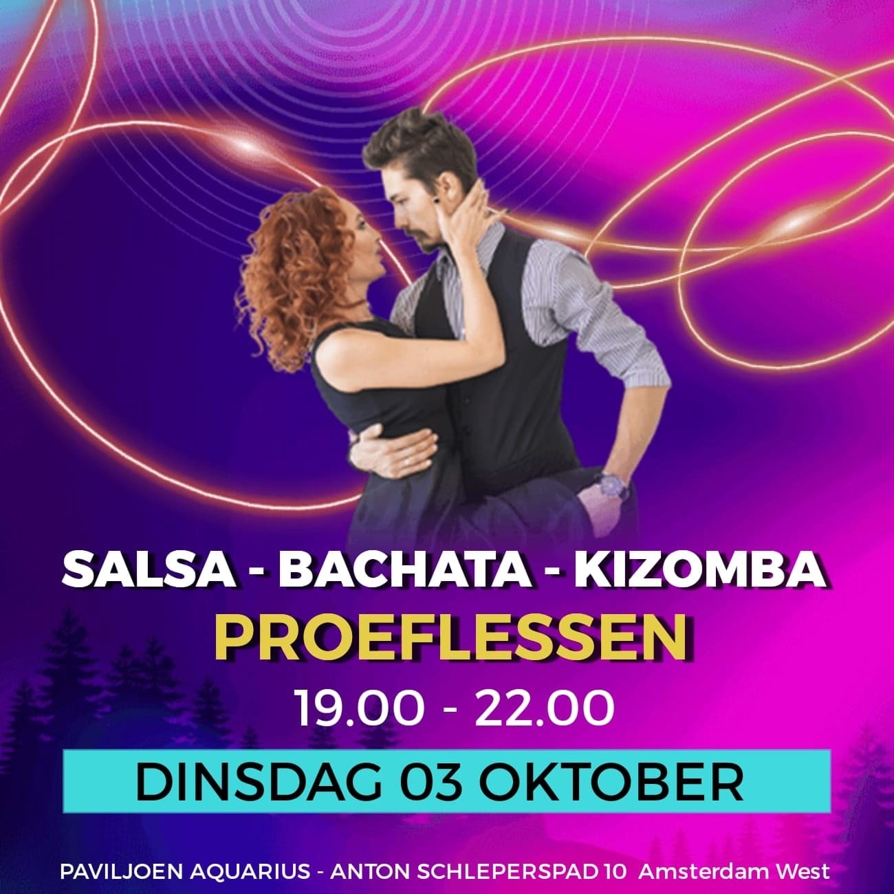 SALSA - BACHATA - KIZOMBA PROEFLESSEN - VRIJDANSEN AMSTERDAM