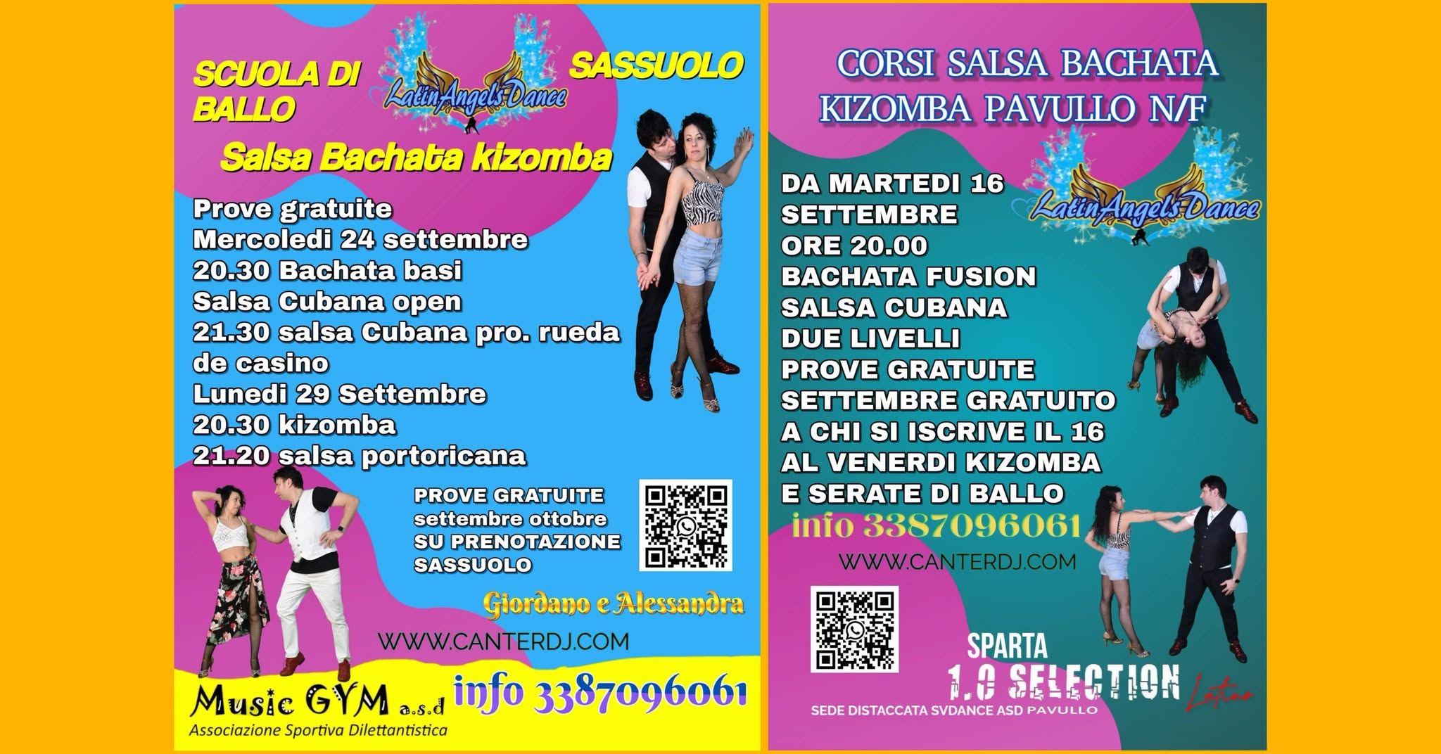 Corsi Salsa Bachata Kizomba Sassuolo e Pavullo