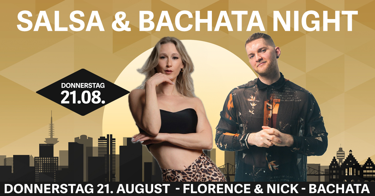 Bachata & Salsa Night im MyZeil - DONNERSTAG 21. AUGUST - Salsa & Bachata Party