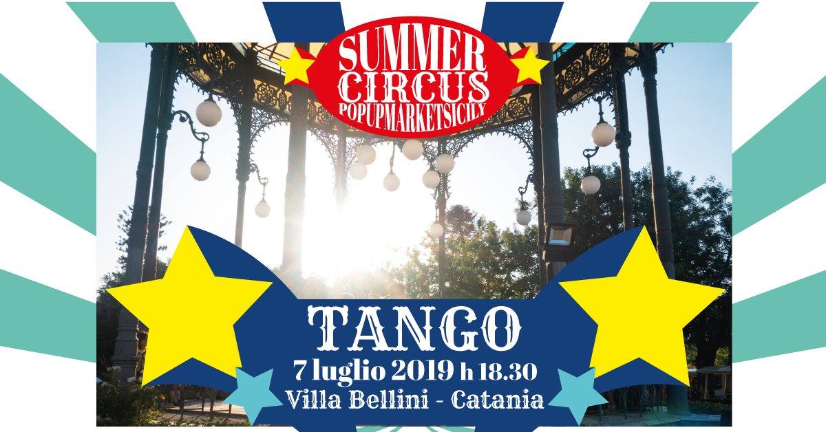 Tango POP UP Chiosco Villa Bellini (Pop Up Market Sicily)