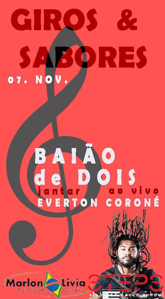 Giros e Sabores Everton Coroné Trio ● Baião de dois