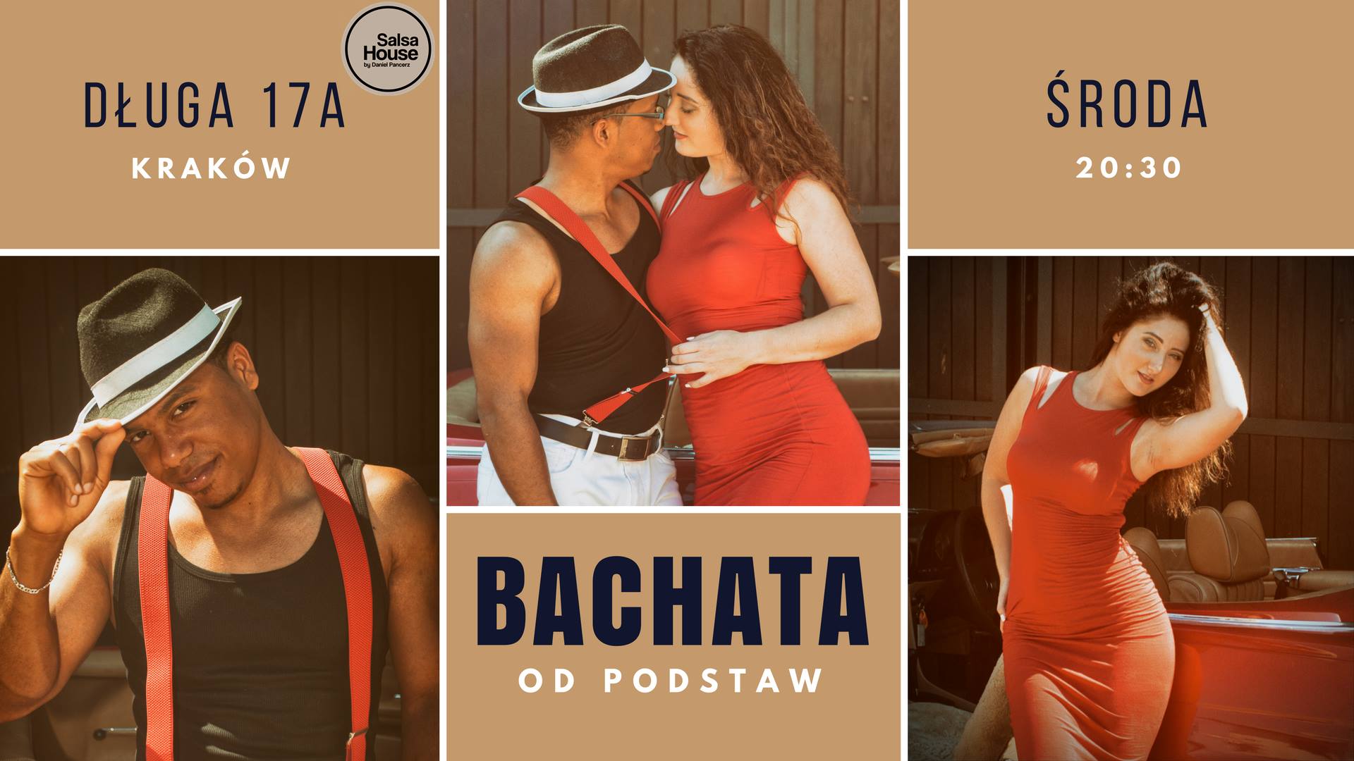 Bachata dominikańska od zera Salsa House & De los Santos Project