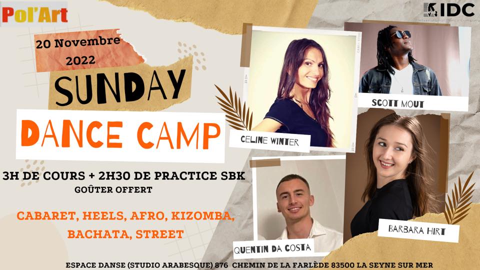 🕺🏻Sunday Dance Camp 💃🏻