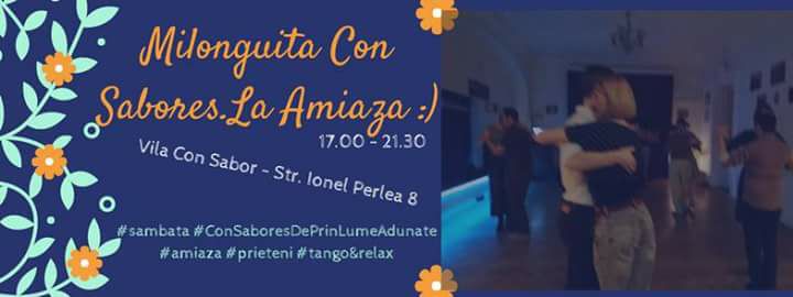 Milonguita Con Sabores de Amiaza con DJ Gazda Florin Fiscu :)