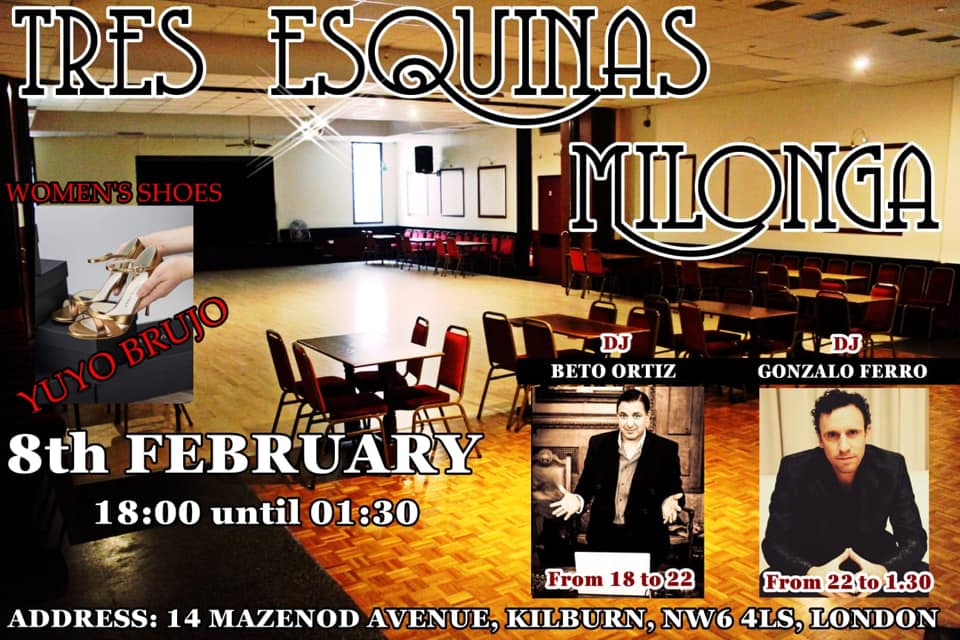 We’re ready for you at Tres Esquinas Milonga!