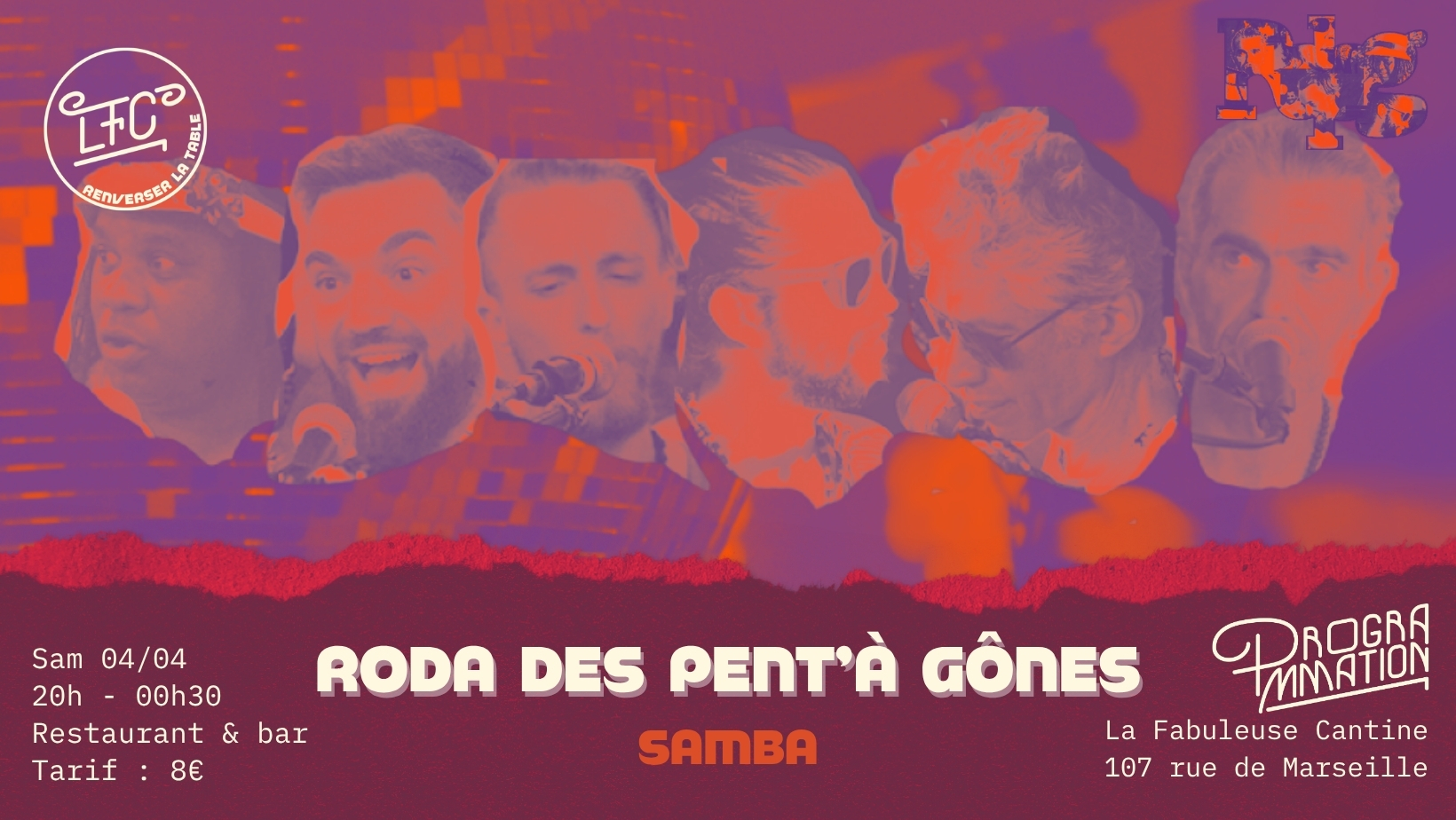 Roda des Pent' à Gônes - Samba