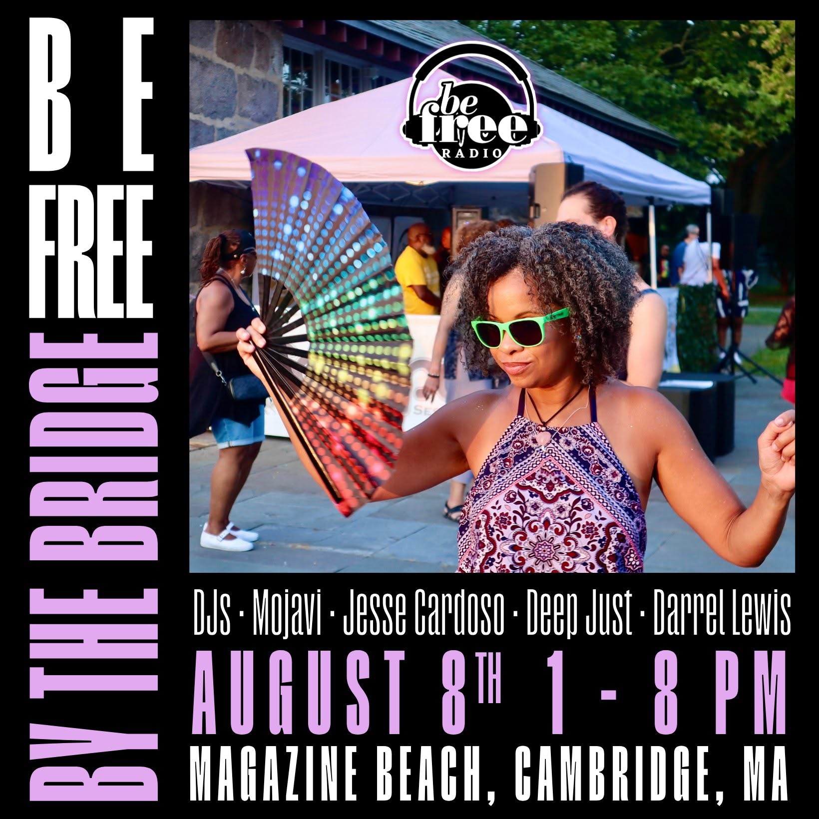 be free by the bridge August 8, 2026