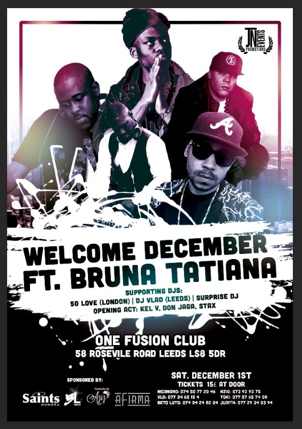 WELCOME DECEMBER BRUNA TATIANA LIVE SHOW