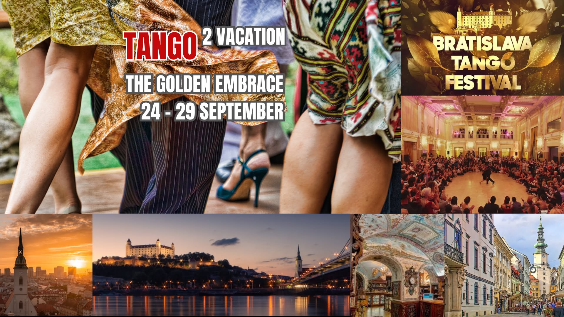 The Golden Embrace Tango Vacation