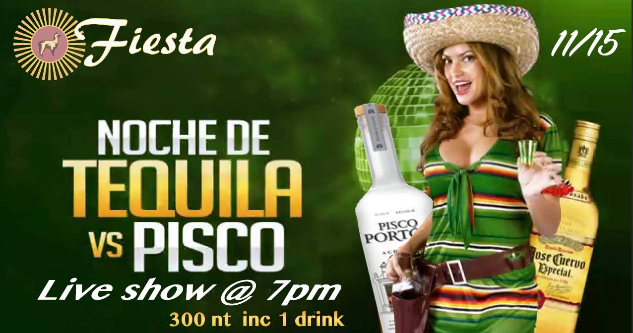 Pisco&Tequila 大對決,今夜、ご注文はどっち?