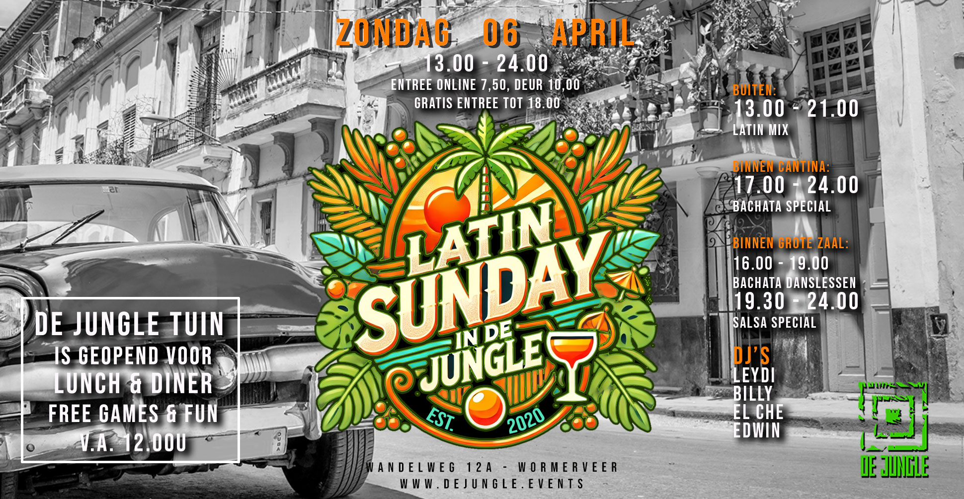 Latin Sunday in de Jungle