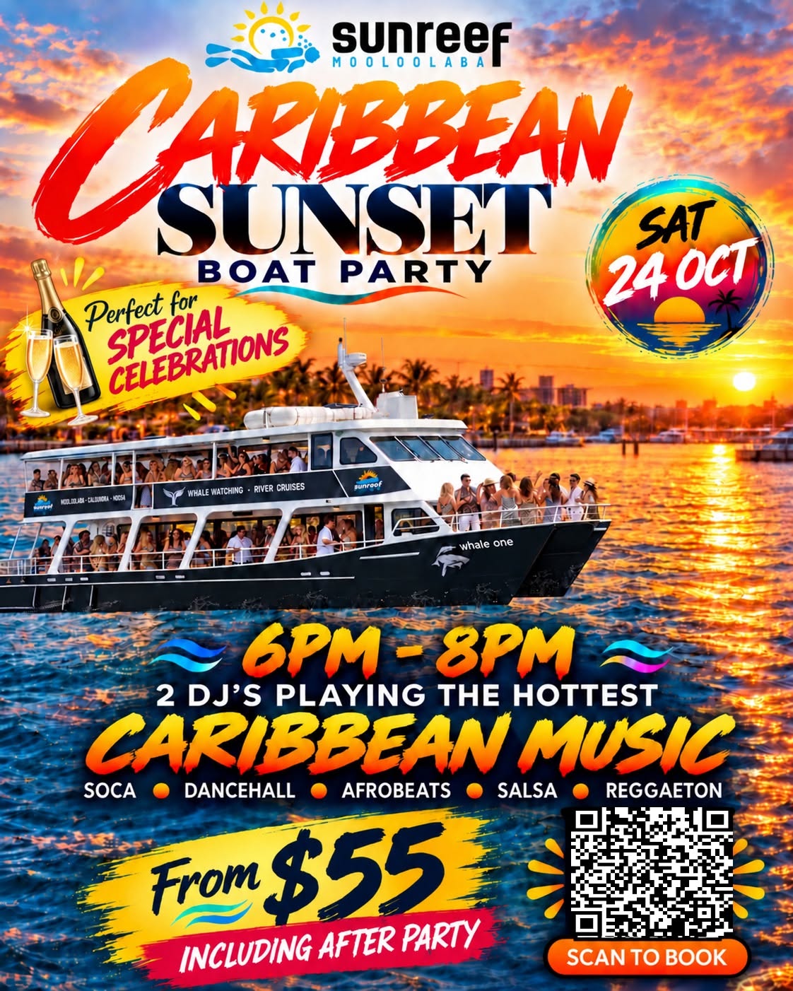 Welcome to the Jungle: Caribbean Boat Party