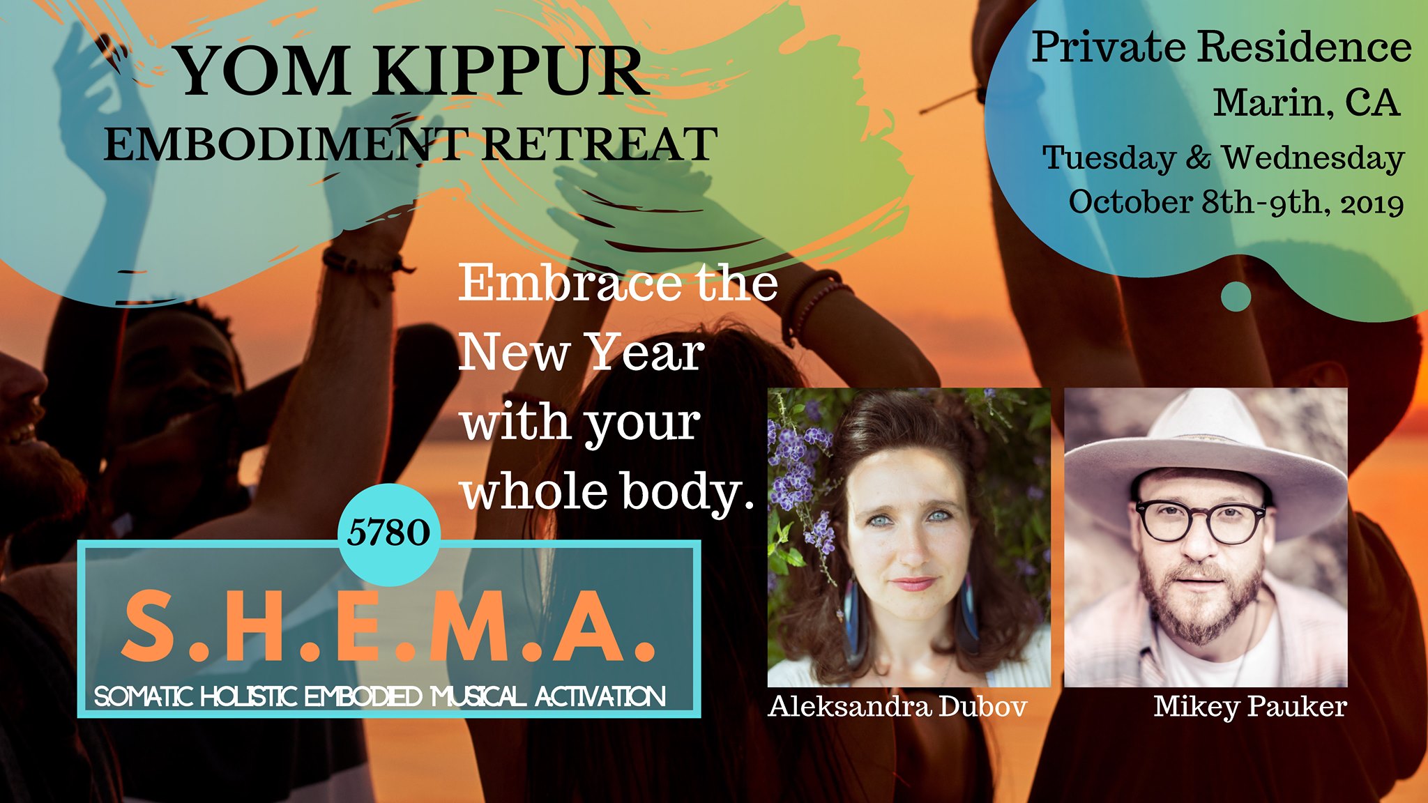 Shema: A Yom Kippur Embodiment Retreat