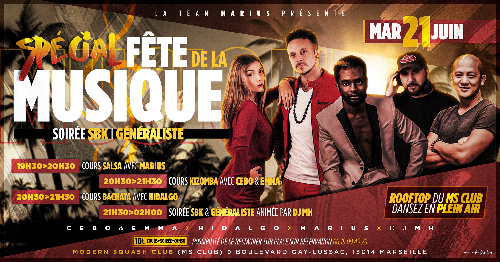 Soirée SBK généraliste spécial fête de la musique du MS