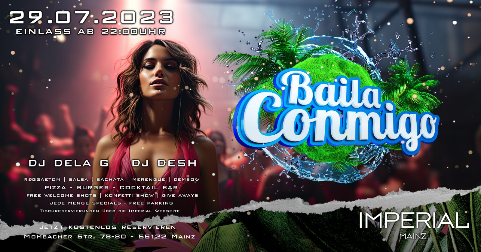 Baila Conmigo x Imperial Mainz - 29.07.2023