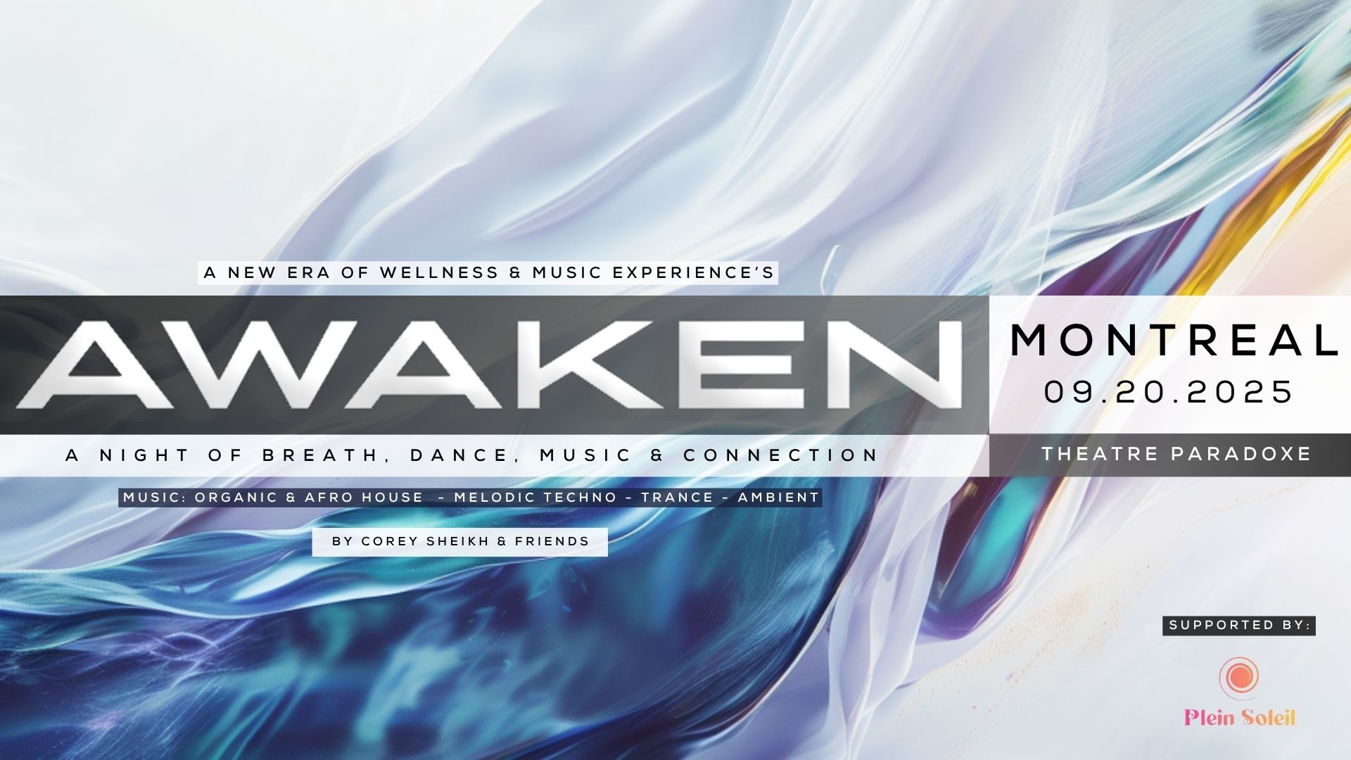 AWAKEN Experience MTL - Breath, Dance, Sound