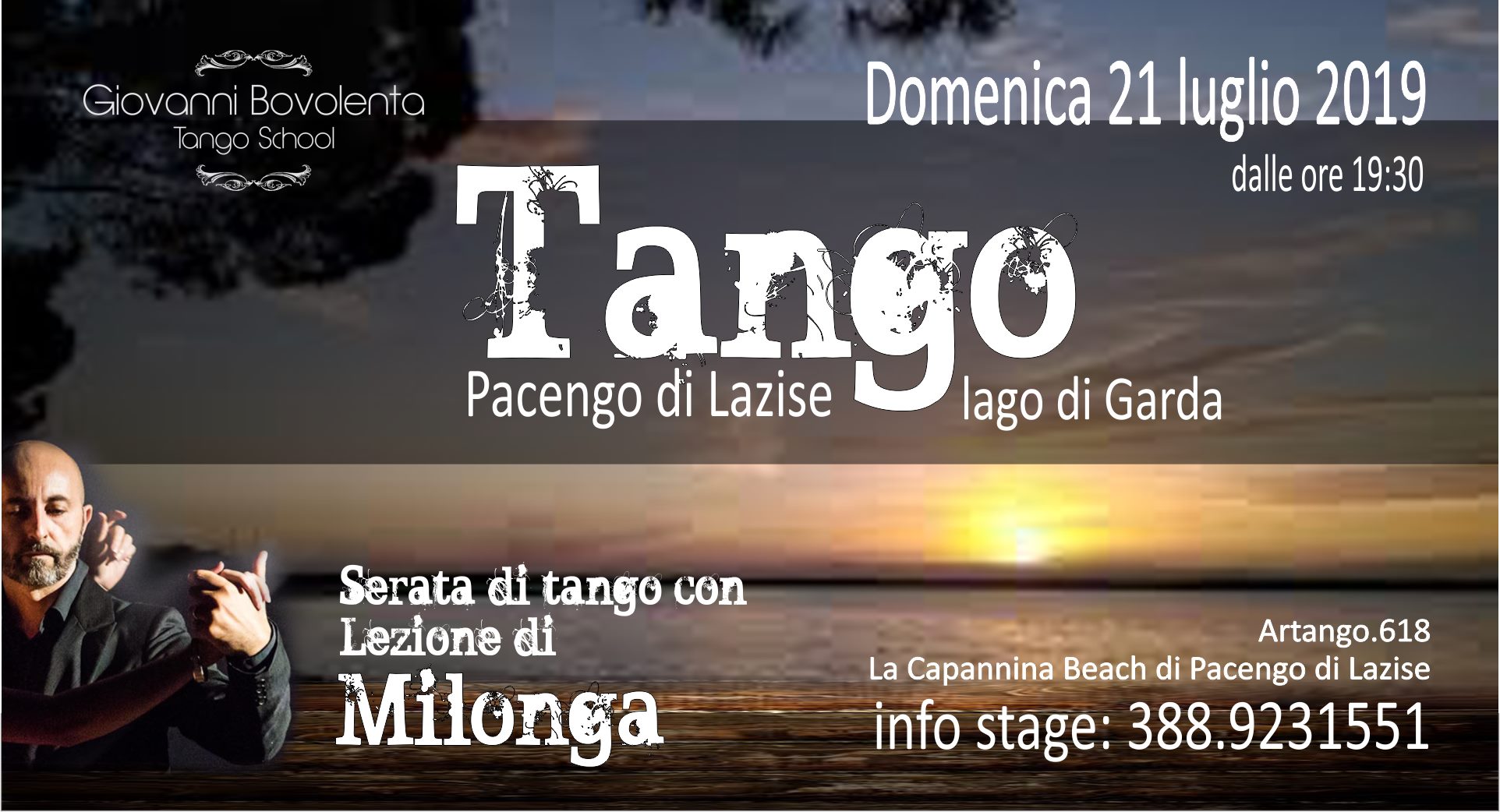 Tango a Pacengo di Lazise sul Garda