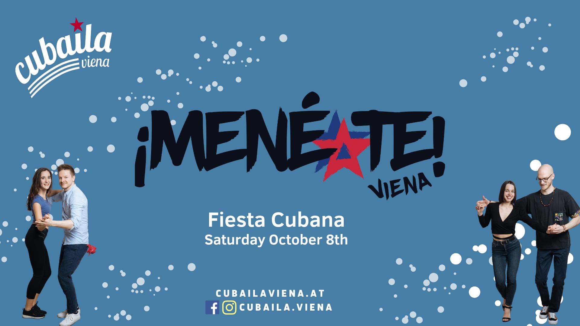 ¡Menéate! Sábado Fiesta Cubana