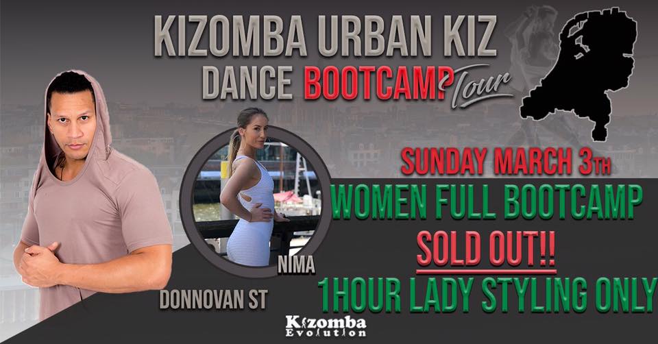 Kizomba Urban Kiz Bootcamp in Nijmegen + Party