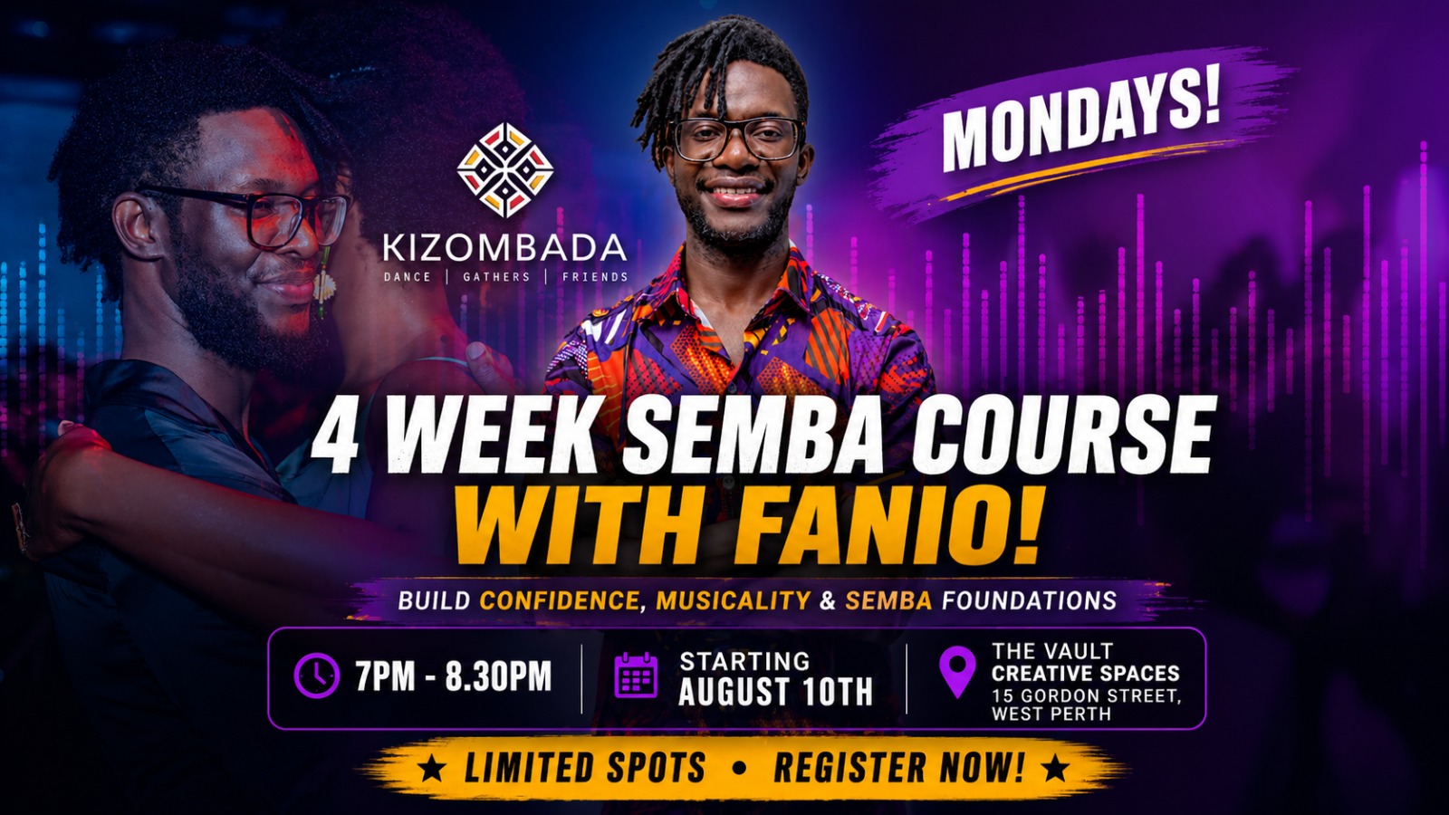 4 Week Semba Course with Fanio!